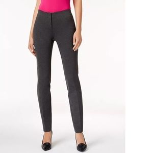 Alfani Women's Hollywood Skinny Pants Grey Size 14 Petite